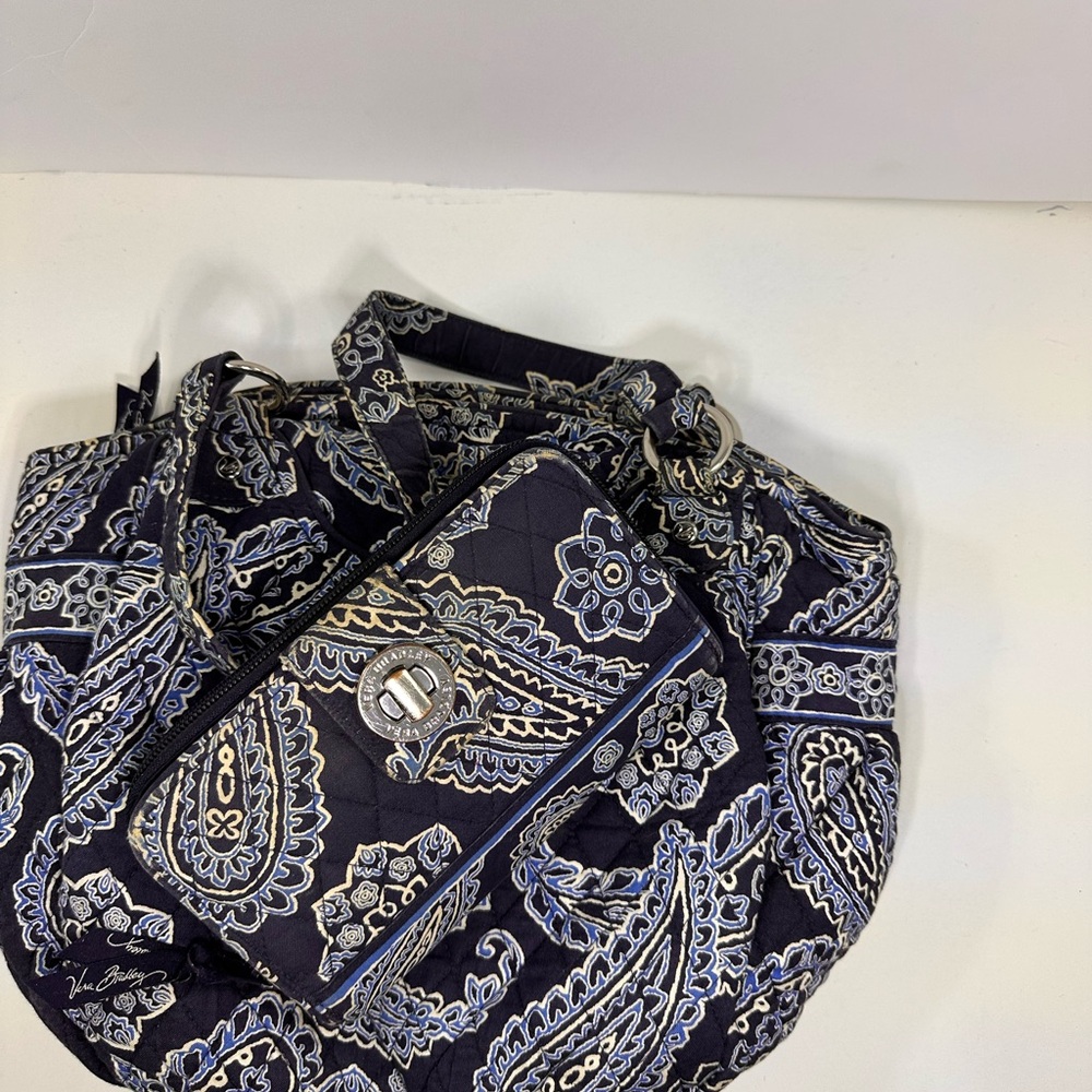 Vera Bradley Blue Paisley Women's Bag